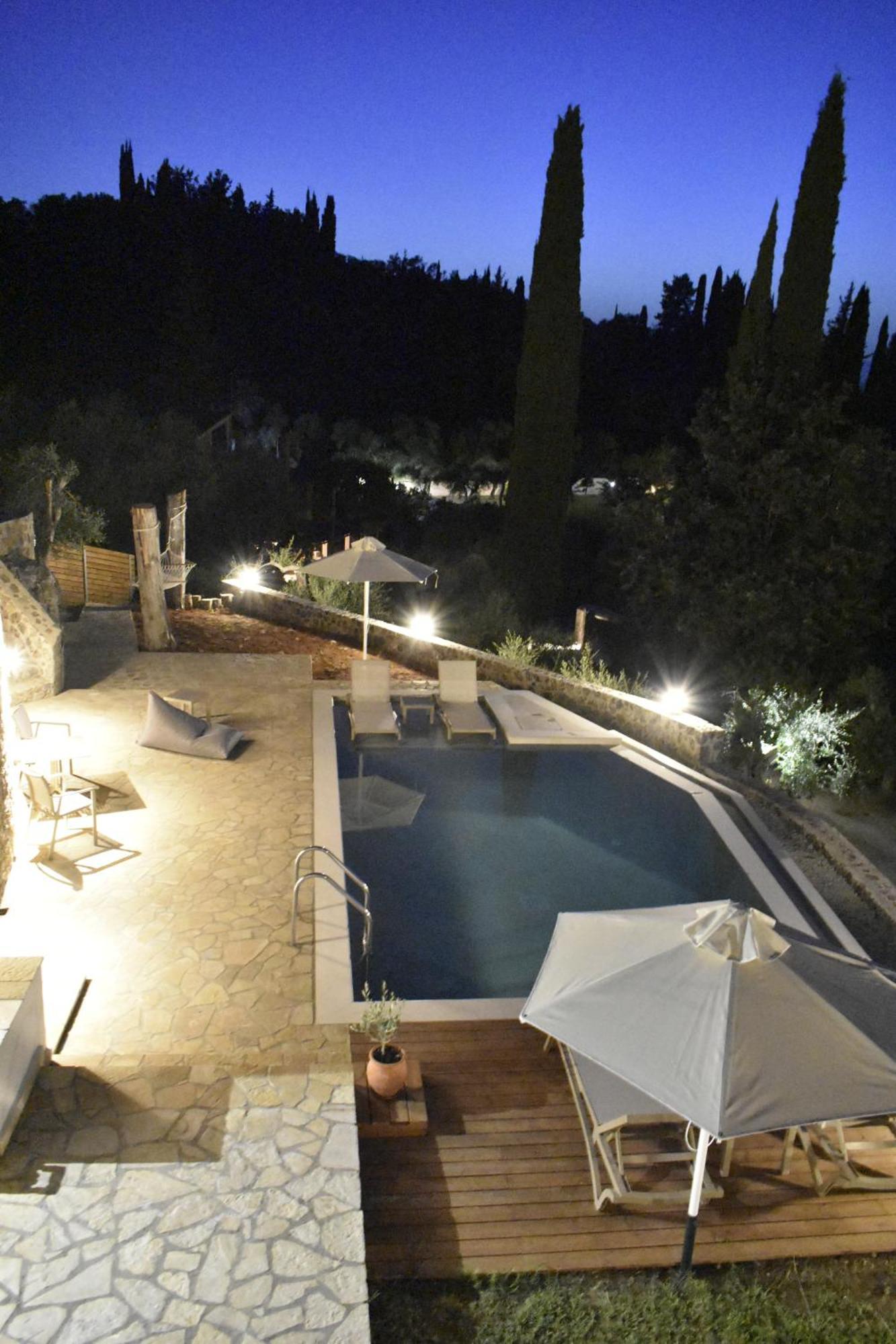 Corfu View Deluxe Vila Pérama Exterior foto