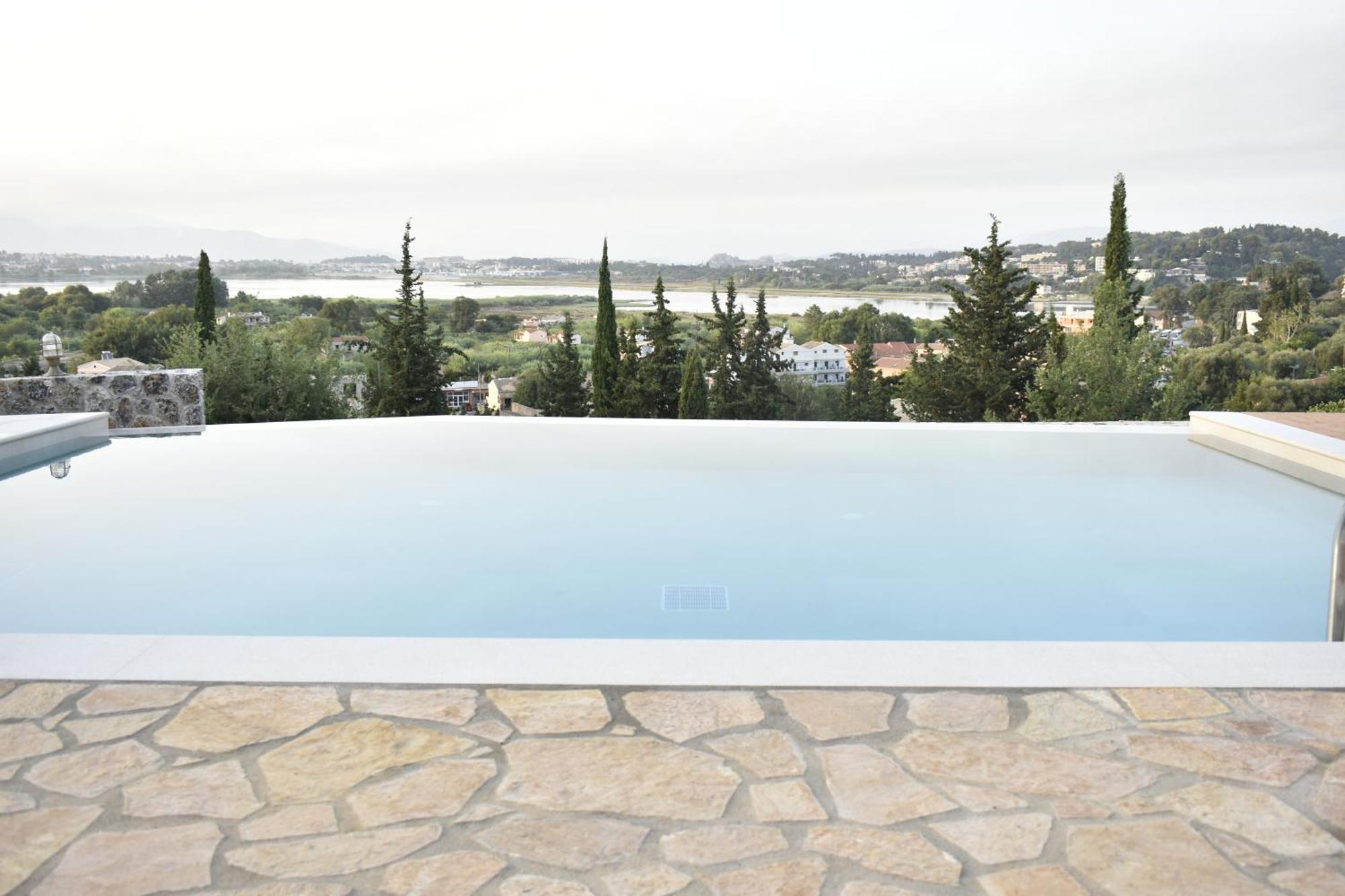 Corfu View Deluxe Vila Pérama Exterior foto